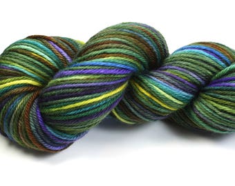 Scenic Route--hand dyed worsted weight, merino superwash (218yds/100gm)