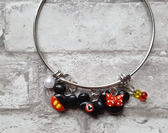 Mickey Mouse Inspired Expandable Bangle