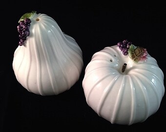 Salt and Pepper White Squash
