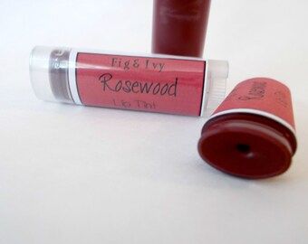 Rosewood Lip Tint - Tinted Lip Balm - Red Lipstick