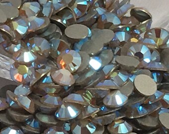 1440 Genuine ss20 Swarovski Sand Opal AB Flatback No Hotfix 20ss, Swarovski Crystals, Swarovski Rhinestones, Opal Crystals