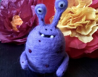 Remy the Needlefelted Monster