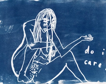 Cyanotype Illustration