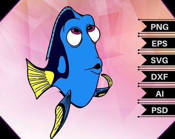 Finding Dory vector,dory svg,dory clipart,birthday,dory invitation,dory kid,dory print,dory printable,dory decor,dory decal,dory shirt