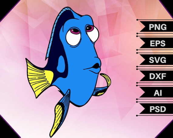 Finding Dory vectordory svgdory clipartbirthdaydory