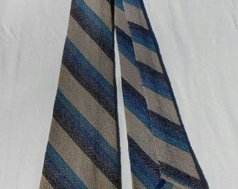 Rare 1920s 1930s Martha Berry Hand Woven Tie