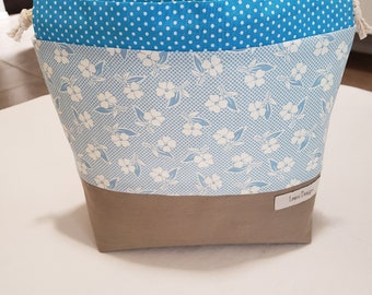 Knitting project bag, Project bag, Crochet project bag
