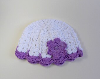 Beanie summer cotton baby girl or reborn doll