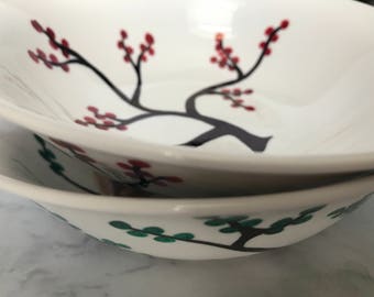 Cherry Blossom Tree Bowls