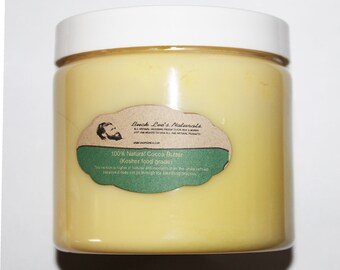 Buck Lee's 100% Natural Cocoa Butter In 8oz & 16oz Sizes