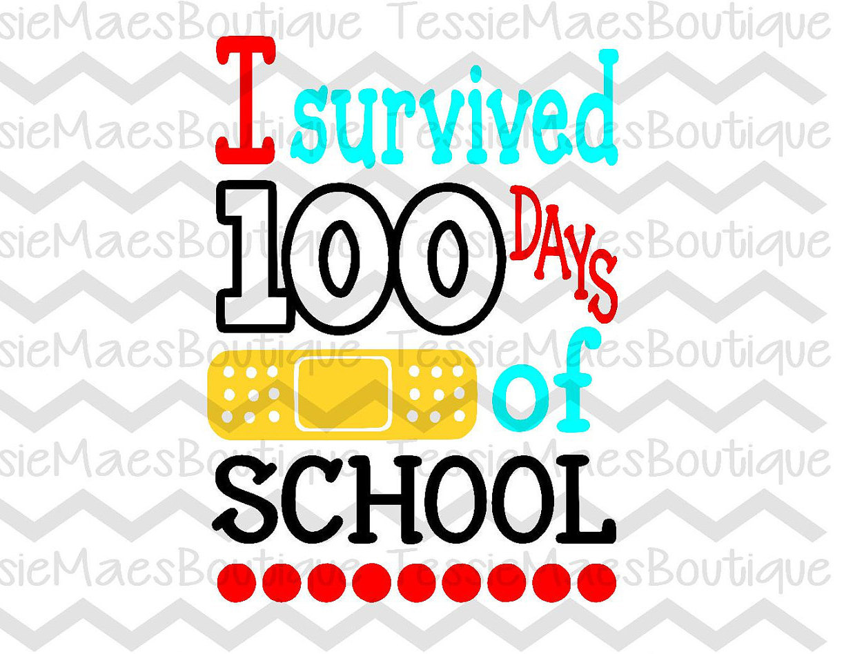 i-survived-100-days-of-school-100-days-smarter-svg-dxf