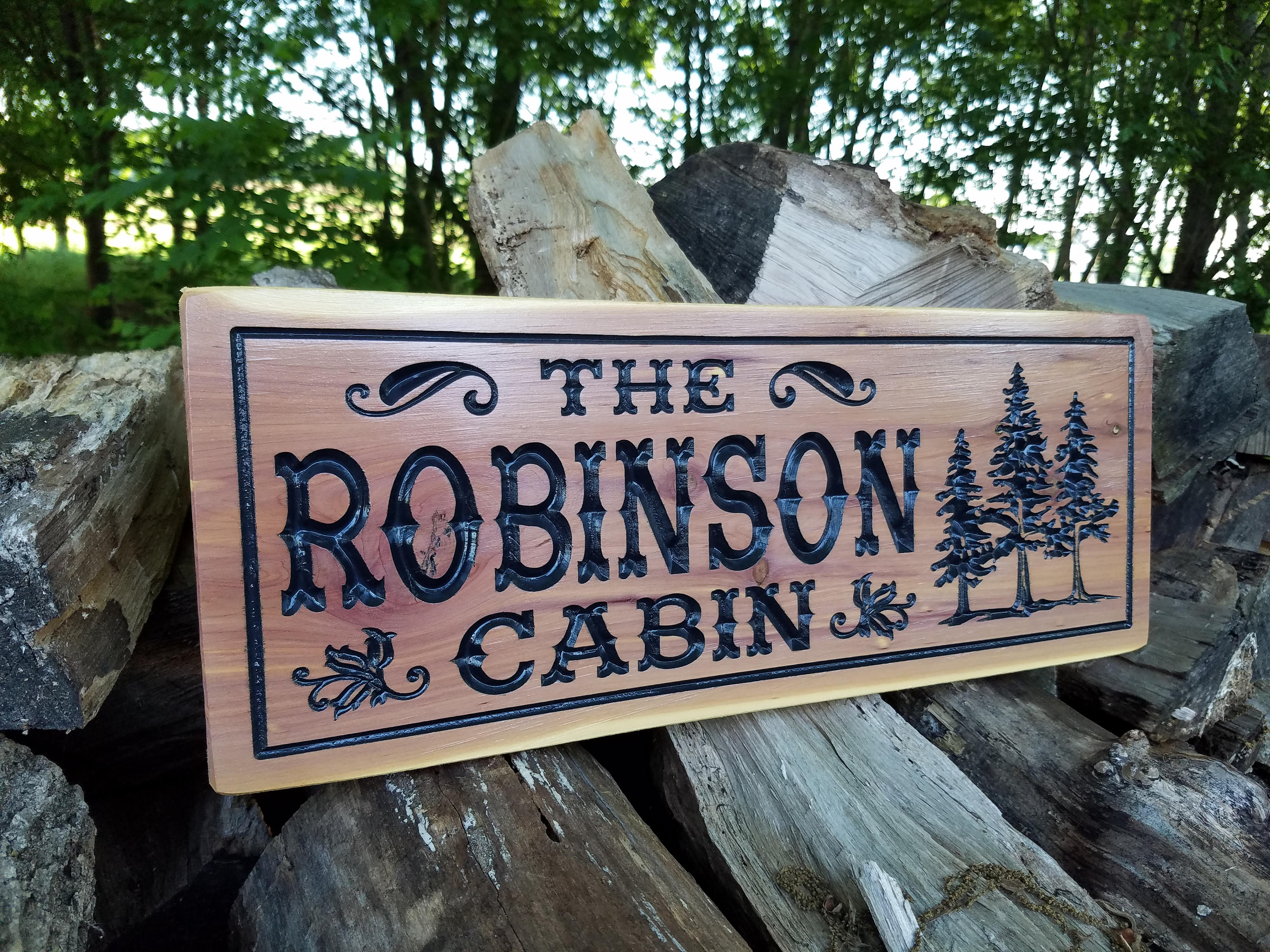 Cabin Signs Wooden Signs Custom Outdoor Name Sign Personalized   Il Fullxfull.1231699368 La9d 