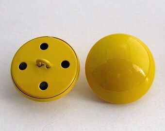 4 buttons 26 mm vintage enamelware.