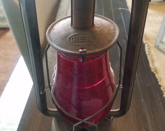 1923 Dietz Kerosene Railroad Lantern