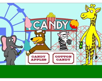 Zoomania - Candy Stand