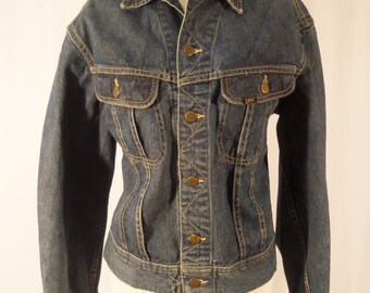 Vintage 1970s Jean Jacket/Vintage Lee 101-J denim jacket/Men's jean jacket/70s LEE 101-J Jean JACKET /