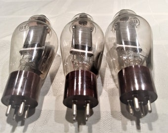 Vintage Pair of 811 Sylvania Vacuum Tubes. JAN-CHS-811 or VT-217 High voltage Power Triode Tesla Coil or Ham. Super price drop! Summer Sale