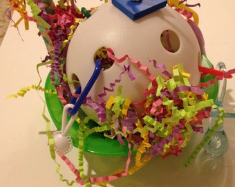 Bird Activity Bowl Toy-Ball, Wiffle Ball Foot Toys New