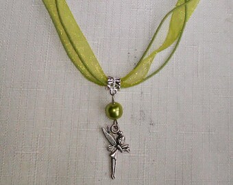 10 TINKERBELL Necklaces Party Favors. Fast shipping from USA. Perfect for a fairy party