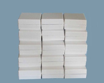 Gift Boxes - Sale 48 Bulk Gift Boxes - Paper Covered Jewelry Boxes - Clearance Price - Hinged Jewelry Box - Dressy Gift Box