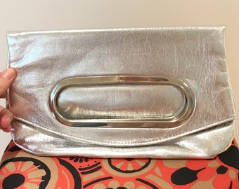 Vintage Silver Italian evening bag
