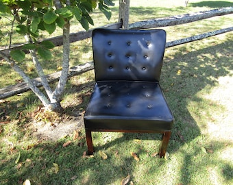 Mid Century Modern Ed Wormley Slipper Chair for Dunbar