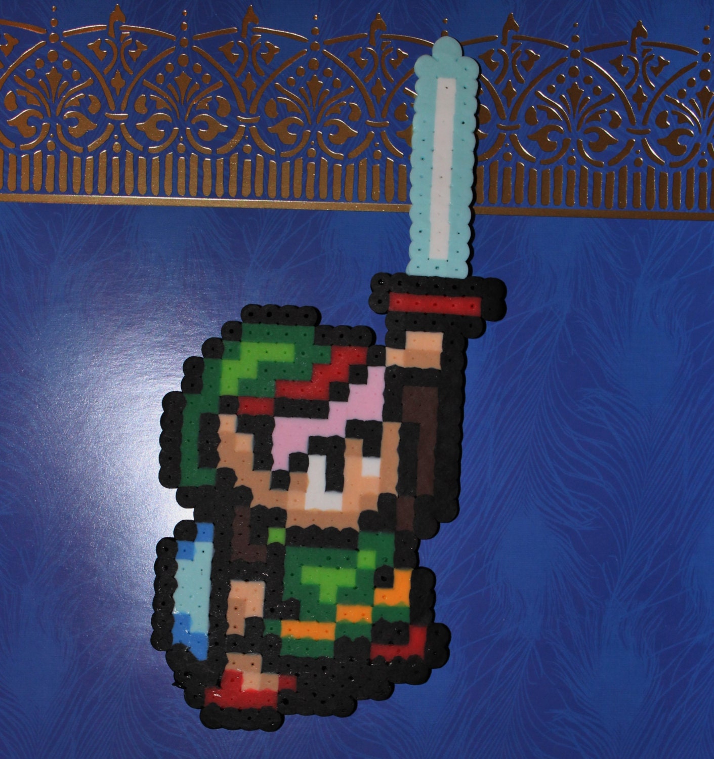 Legend of Zelda: Link Game Art 8 bit Pixel Sprite