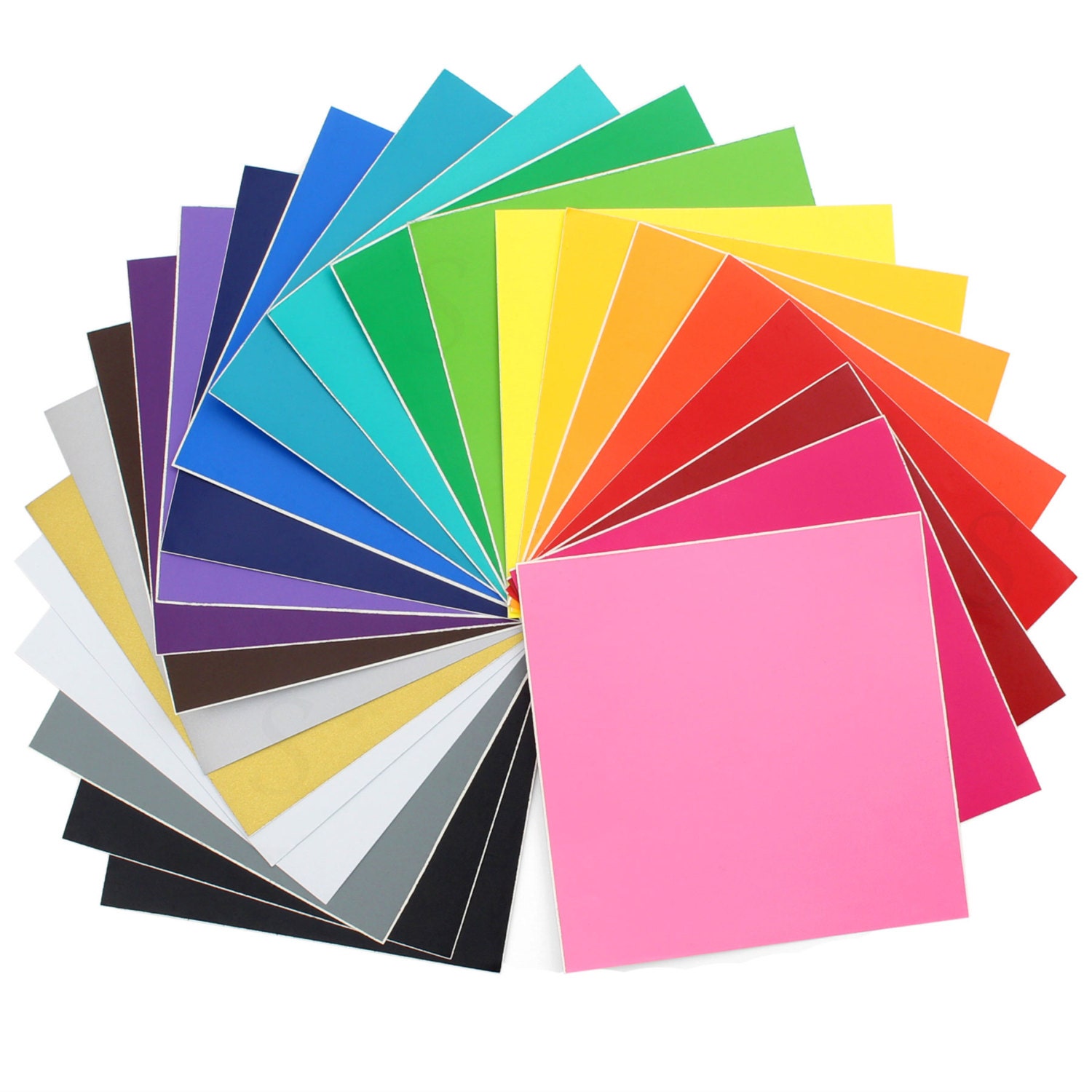 Oracal 631 Matte Vinyl Sheets 24 12 x 12 Assorted Colors