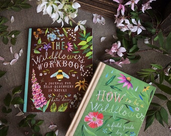 GIFT SET | Wildflower Book and Guided Journal | by Katie Daisy