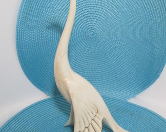 Ceramic Egret Bird, by Anthony Freeman Co.