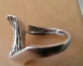 Danisch design space era 925 sterling silver ring