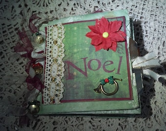 Handmade Christmas Paperbag Album