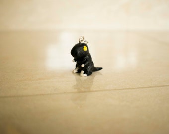 Tyrannosaurus T Rex Dinosaur - Polymer Clay Charm/Necklace