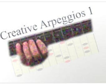 Guitar Lesson - How To Play Creative Arpeggios - Digital Download Immediate Delivery