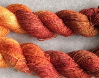 100g Hand dyed Sock Yarn