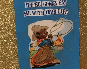 Pay Me With Your Life {Original Collage}