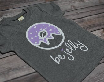 Donut être tee noir enfant gelée