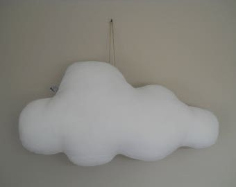 cloud white linen, soft toy