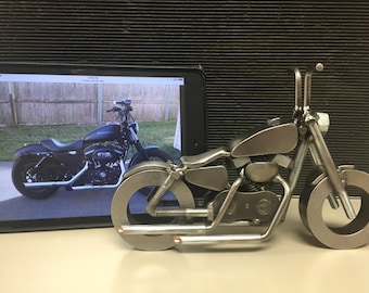 Custom motorcycle sculpture. I'll build your bike!