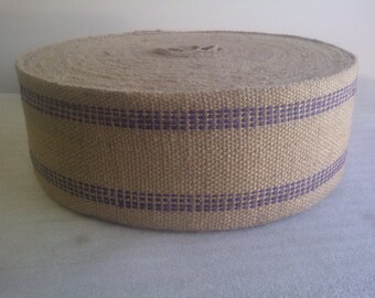 Jute Webbing Blue - 10 Yards Bolt