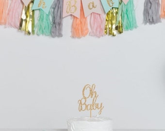 ON SALE Oh Baby Banner