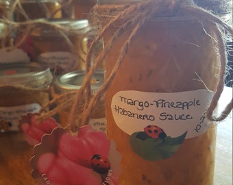Mango-Pineapple Habanero Sauce - 12 oz