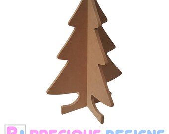 Christmas tree free standing for arts and crafts table decorations xmas