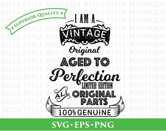 Download SVG File of Limited Edition Aged to Perfection