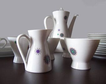 Rosenthal Form 2000-Design Ute Schroeder Raym teasset-Porcelain-21-set