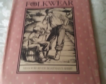 Vintage Folkwear Pattern Missouri River Boatman's Shirt Men and Women's