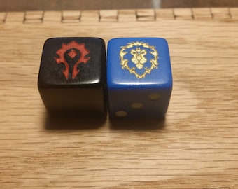 World of Warcraft inspired dice set