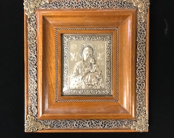 Framed Religious Icon Stamping