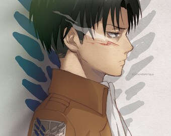 Attack on Titan Levi Ackerman Print