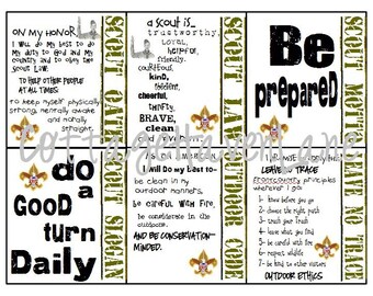 Dashing image intended for scout law printable Divine image with regard to scout law printable